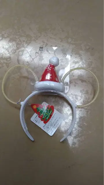 미키 모양 크리스마스 머리띠