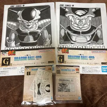 드래곤볼 제일복권 40th 프리저님 세트