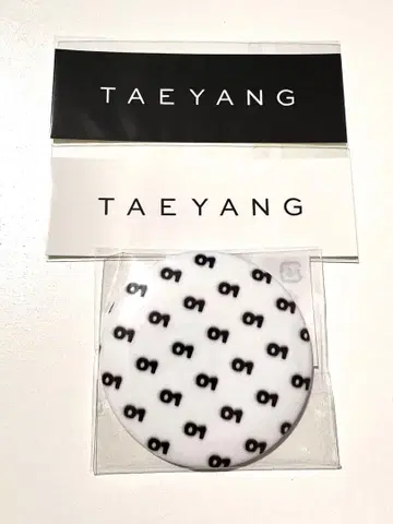 TAEYANG 01 fan meeting 복권 DF상