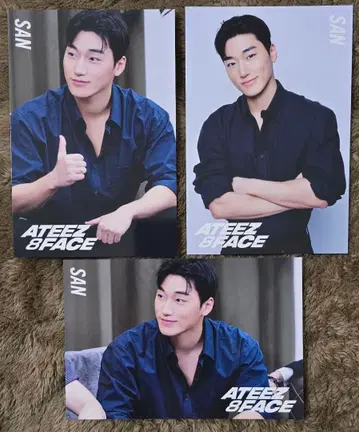 ATEEZ 8FACE 랜덤 엽서 세트 산 TBS