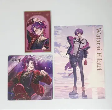 와타라이 히바리 마네키네코 코스터 엽서 포토 카드 impact