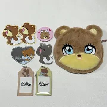 foxy illustration 곰 세트