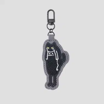 그라니프 네코카브리 뷰티풀 섀도우 자수 패치 키링 새상품