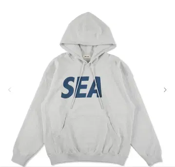 미사용 새상품 WIND AND SEA 후드티 그레이 S 사이즈