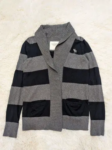 Abercrombie & Fitch 스트라이프 가디건 S
