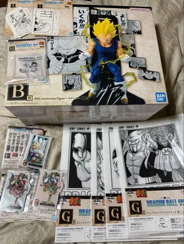 드래곤볼 40th 베지터 피규어 제일복권 덤 포함