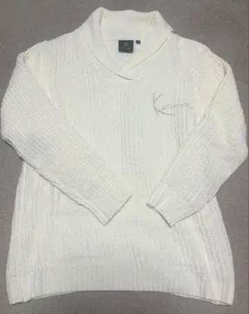 칼 카니 V넥 니트 스웨터