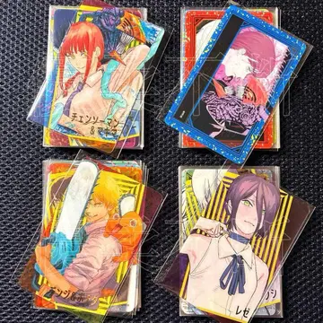 체인소 맨 점프샵 금박 클리어 카드 컬렉션 전종