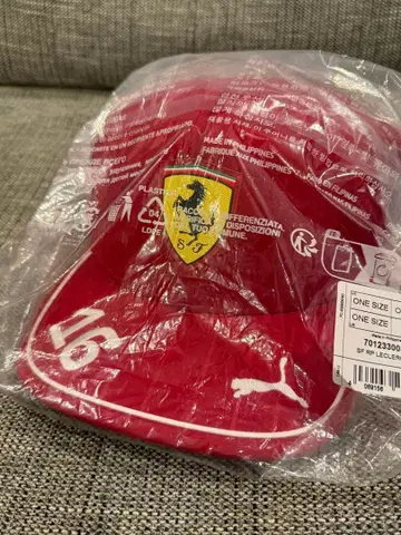 (새상품 미사용) 페라리 PUMA 캡