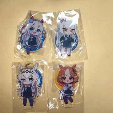 미개봉 신데렐라 애니메이트 아크릴 스탠드 4종 컴플리트 세트