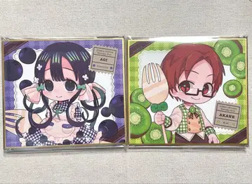 지박소년 하나코 군 후르츠 색지 아카네 아오이 아오이 아카네 2점 세트