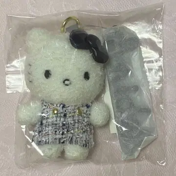 미사용 택 포함 헬로키티 snidel 키링 마스코트 블루