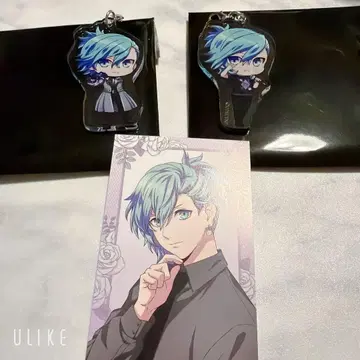 우타프리 미카제 아이 아크릴 키링 애니메이트 페어