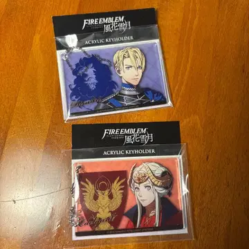 파이어 엠블렘 풍화설월 아크릴 키링 2개 세트