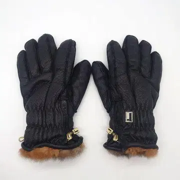 restelli 남성용 페커리 가죽 스키 장갑