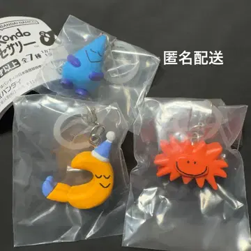 콘도 다이스케 메지루시 액세서리 부착 태양 빗방울 3개 세트