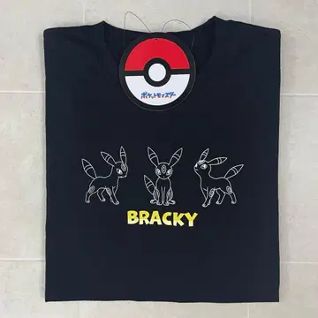 포켓몬 블래키 3연 반팔 T셔츠 돈키호테 한정판 LL 사이즈