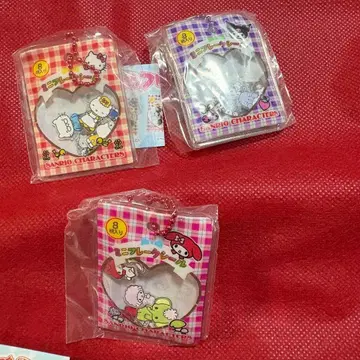 산리오 캐릭터즈 바스락 프레이크 씰풍 참 3개