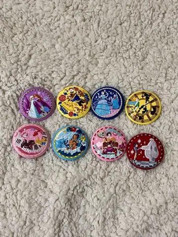 디즈니 자수 캔뱃지 세트 판매