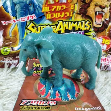 새상품 아프리카 코끼리 슈퍼 애니멀 &co. 안드코 데아고스티니