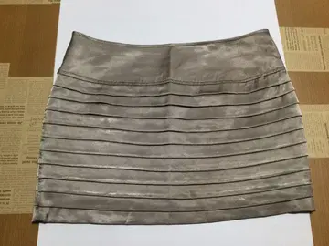 택 포함 미니 스커트 브론즈 [ B DONNA ]