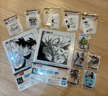 드래곤볼 제일복권 40th 아래 상품 12종