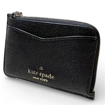 케이트 스페이드 가죽 코인 케이스 카드 지갑 블랙