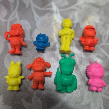 [ 쇼와 레트로 ] Dr. 슬럼프 아라레짱 동료들 지우개 8개 세트