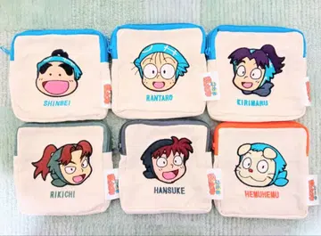 닌타마 란타로 스퀘어 파우치 컴프 세트 캡슐 토이 가챠가챠