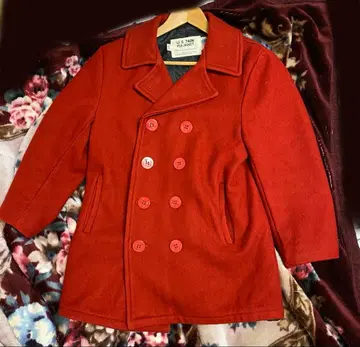 90s Schott 빨간색 740N 피코트 USA제 10 사이즈