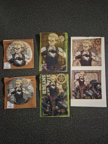 Dr.STONE 투링ver. 스탠리 스나이더 캔뱃지 등 세트