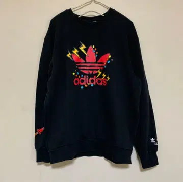 adidas x Disney 콜라보 트레이닝복 L 사이즈 블랙 프린트