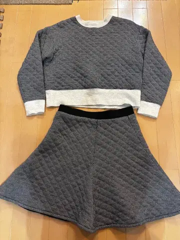 Ray BEAMS 여성용 니트 셋업