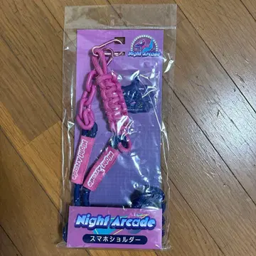 Night Arcade 스마트폰 숄더 핑크