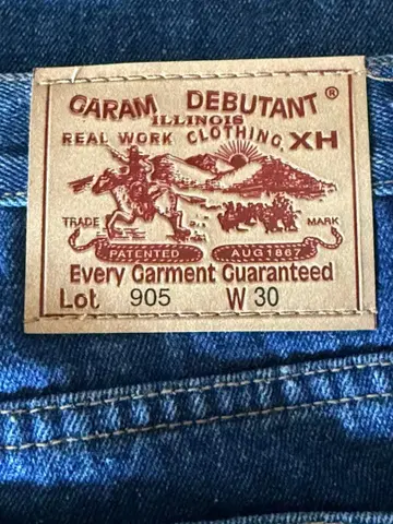 (jeans) GARAM DEBUTANT 905 W30 데님 스트레이트