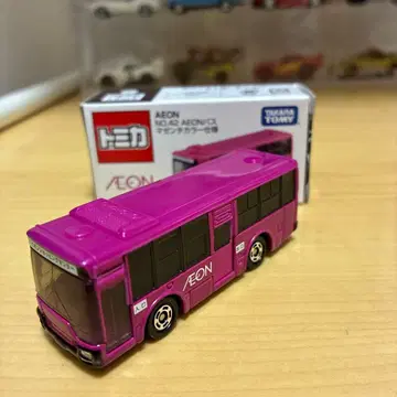 토미카 AEON No.42 AEON 버스 마젠타 컬러 사양