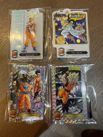 제일복권 드래곤볼 40th ~그 두 번째~ F상 시크릿 포함 4종 세트