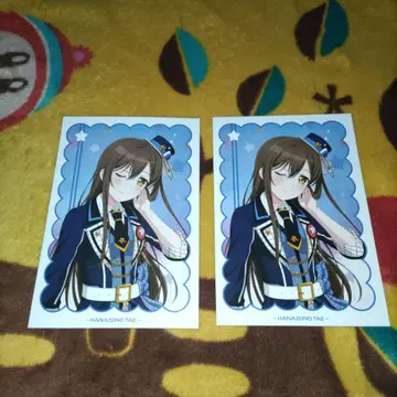2장 [ 특전만 ] [ 하나조노 타에 ] 오디오 비주얼 페어 프로필 카드