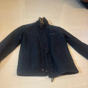 ALPHA INDUSTRIES 네이비 덱 자켓 M 사이즈