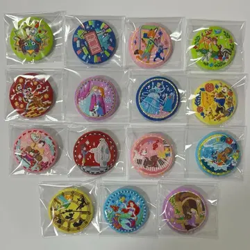 디즈니 자수 캔뱃지 전 15종 컴플리트