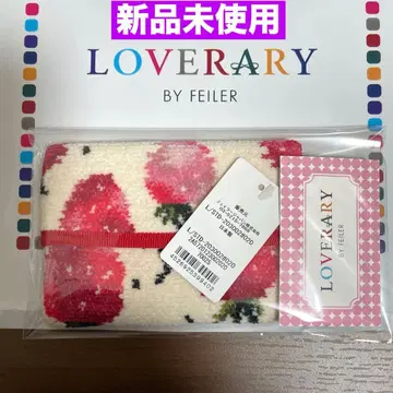 [ 미사용 새상품 ] FEILER 래버러리 티슈 파우치 스트로베리 도트