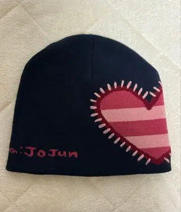 TINA:JOJUN 스티치 오리지널 패턴 비니