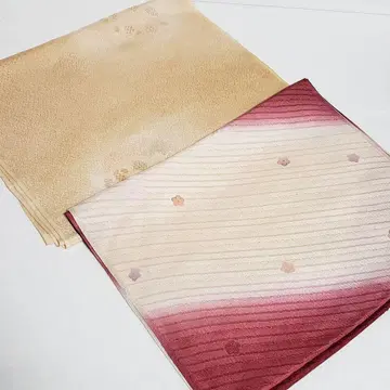 (0813) 오비 장식 천 2점 묶음 판매 기모노 일본 의류 잡화