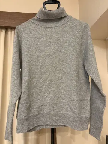 CABaN 갸반 캐시미어 터틀넥 스웨터 그레이 S