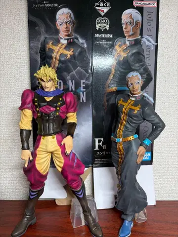 죠죠의 기묘한 모험 제일복권 피규어 2체 세트