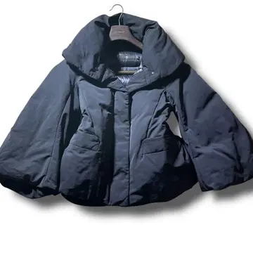 유니클로 질 샌더 하이브리드 다운 자켓 두툼 빵빵 블랙 M