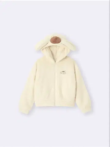 GU 산리오 마쉬멜로우 필 풀 집업 후드티 폼폼푸딩