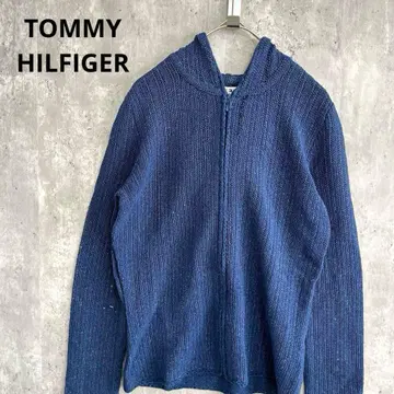 TOMMY HILFIGER 후드 부착 집업 후드티 심플