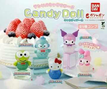 산리오 캐릭터즈 캔디 인형 전 5종 컴플리트