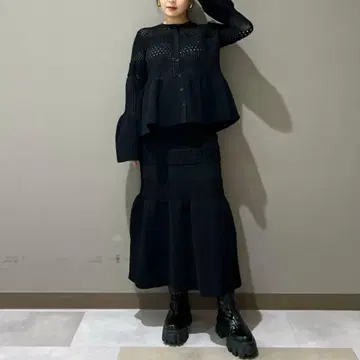 [ 25AW ] ADORE 아도어 가디건 스커트 니트